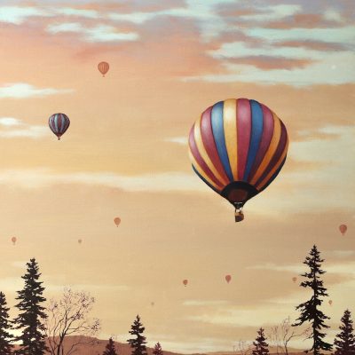 We Float at Dusk - An ONLINE Acrylic Painting Lesson