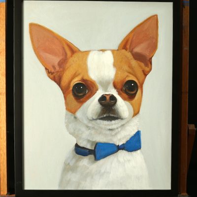 Painting A Pet Portrait - MILES - Acrylic Online Painting Lesson