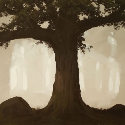 Finding My Center - An Acrylic Painting Lesson ONLINE