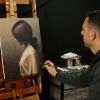 Painting Portraits in Acrylic - Lesson 1 - Side Profile with Grid Method DVD - Image 2