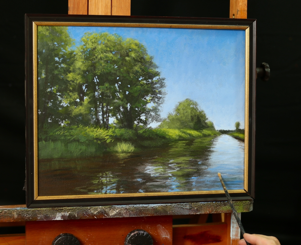 Aroostook River – An acrylic Painting Lesson