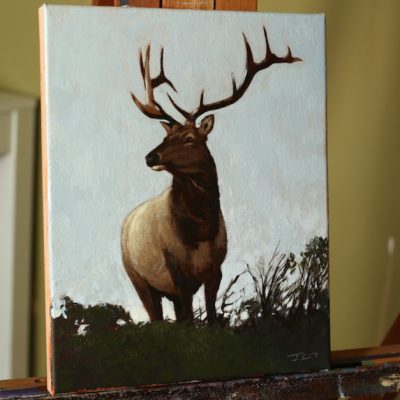 Crown of Points - An Acrylic Painting Lesson ONLINE
