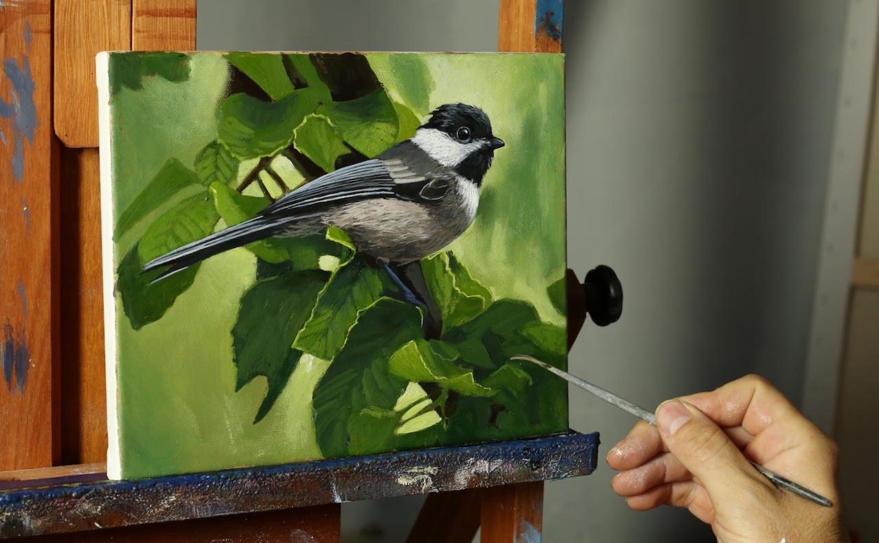 Lighter Than Leaves – An Oil Painting Lesson