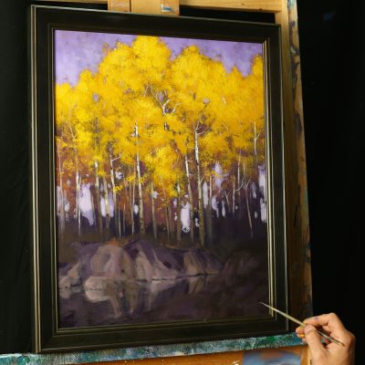 Aspen Banks - Original Acrylic Painting - SOLD