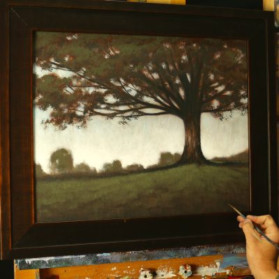 Under The Tree - ONLINE acrylic painting lesson
