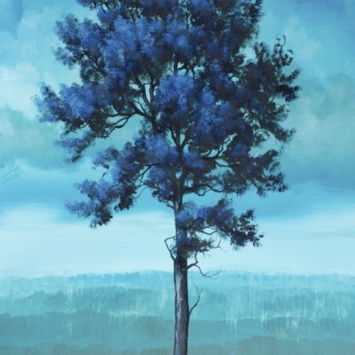 Standing Over Crashing Hills - Acrylic Painting Lesson