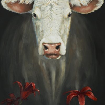 Portrait Of A Cow - Acrylic Painting Lesson