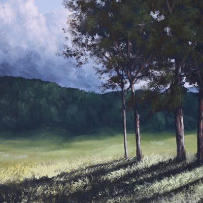Forest And Hills - Acrylic Painting Lesson