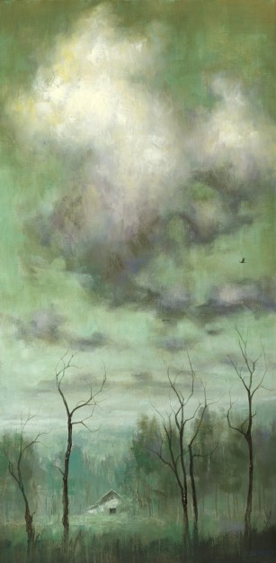 Going Over The Bare Tree Line – Online Painting Lesson