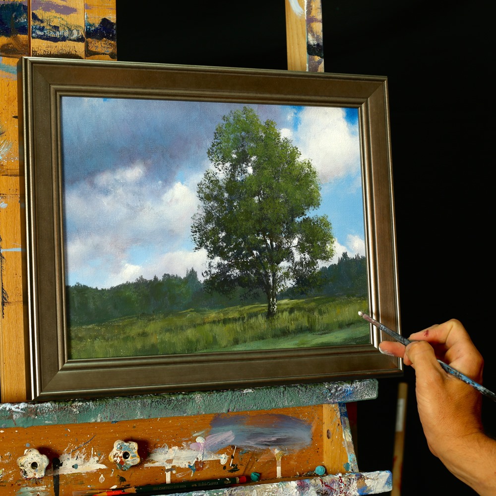 How to paint with oil paint – Creating Fat Over Lean Mediums