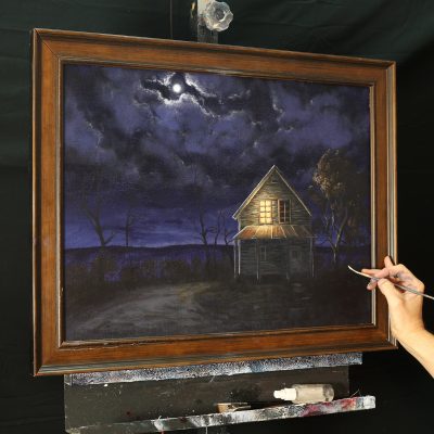 The Upstairs Room - An Acrylic Painting Lesson ONLINE