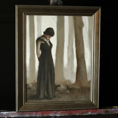 Thoughts Left Grow In The Woods - An Acrylic Painting Lesson