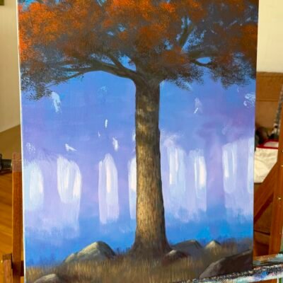 The Change - an acrylic painting lesson ONLINE