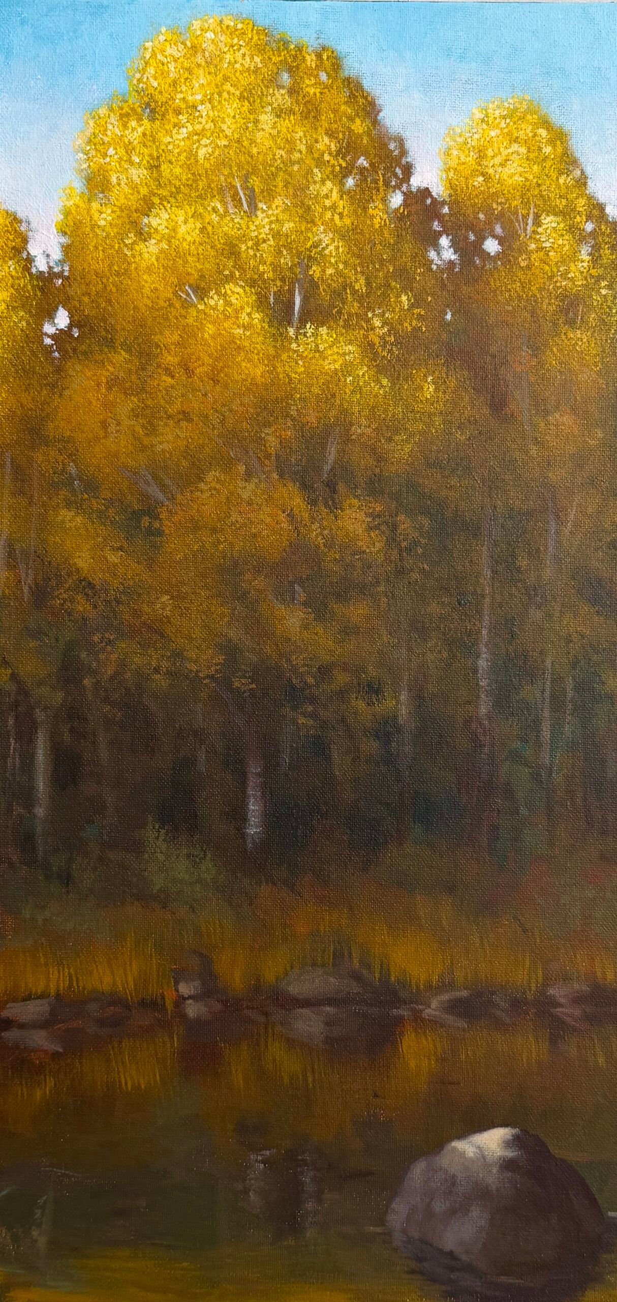 A Touch of Gold - original painting