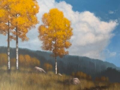 Autumn Gold - Original Acrylic Painting