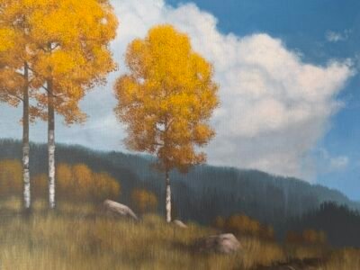 Autumn Gold - Original Acrylic Painting