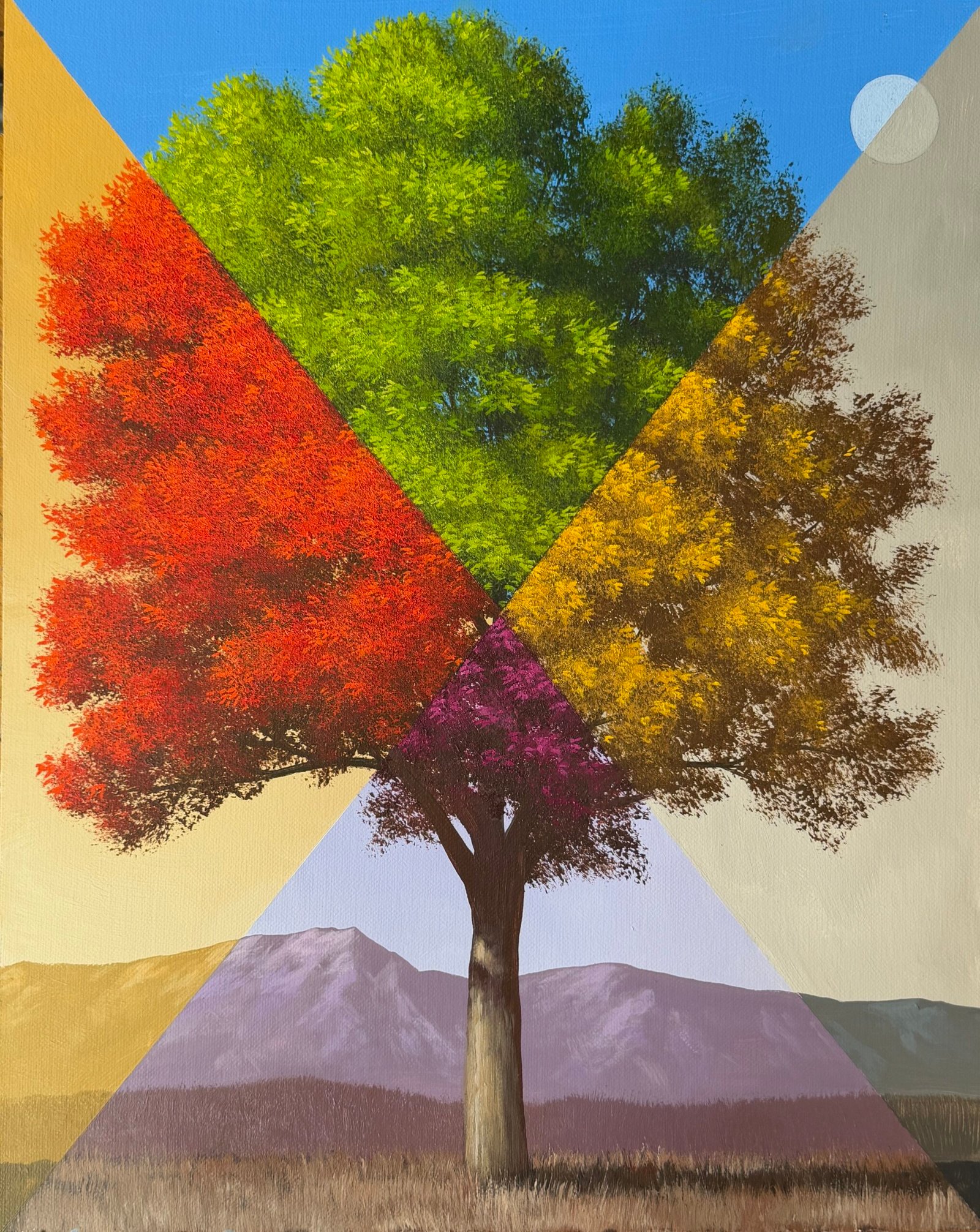 Split in Days - Original Painting