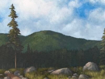 Walk With Me - original painting