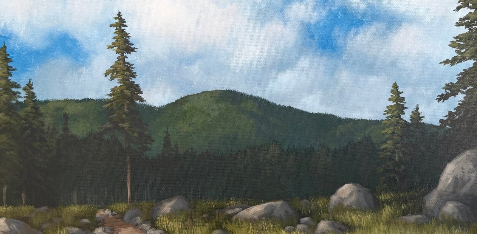 Walk With Me - original painting