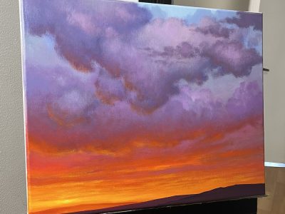 Painting Therapy Painting from Episode 2 - Support my new venture