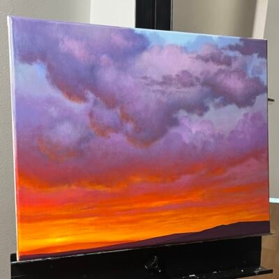 Painting Therapy Painting from Episode 2 - Support my new venture