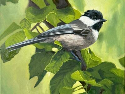 Lighter Than Leaves - an original oil painting