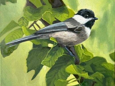 Lighter Than Leaves - an original oil painting
