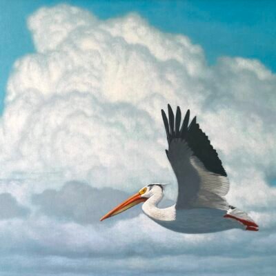 Flying Through Tall Ocean Clouds - Painting Lesson on DVD